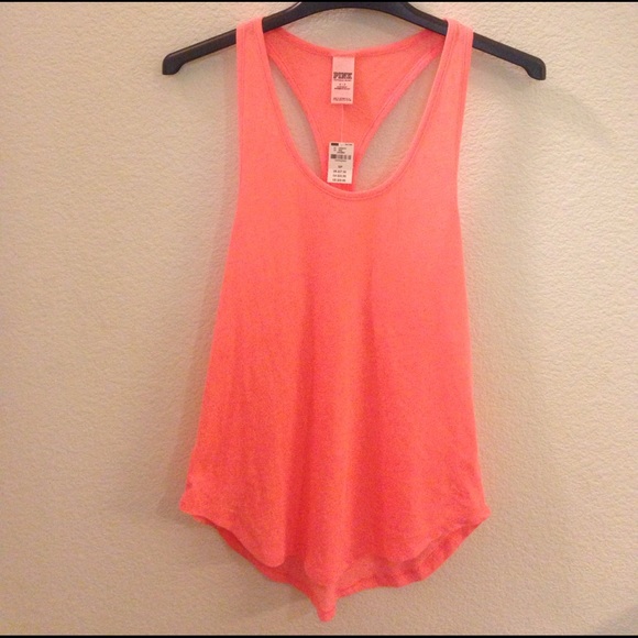 PINK Victoria's Secret Tops - NWT PINK Victoria's Secret racer back tank top