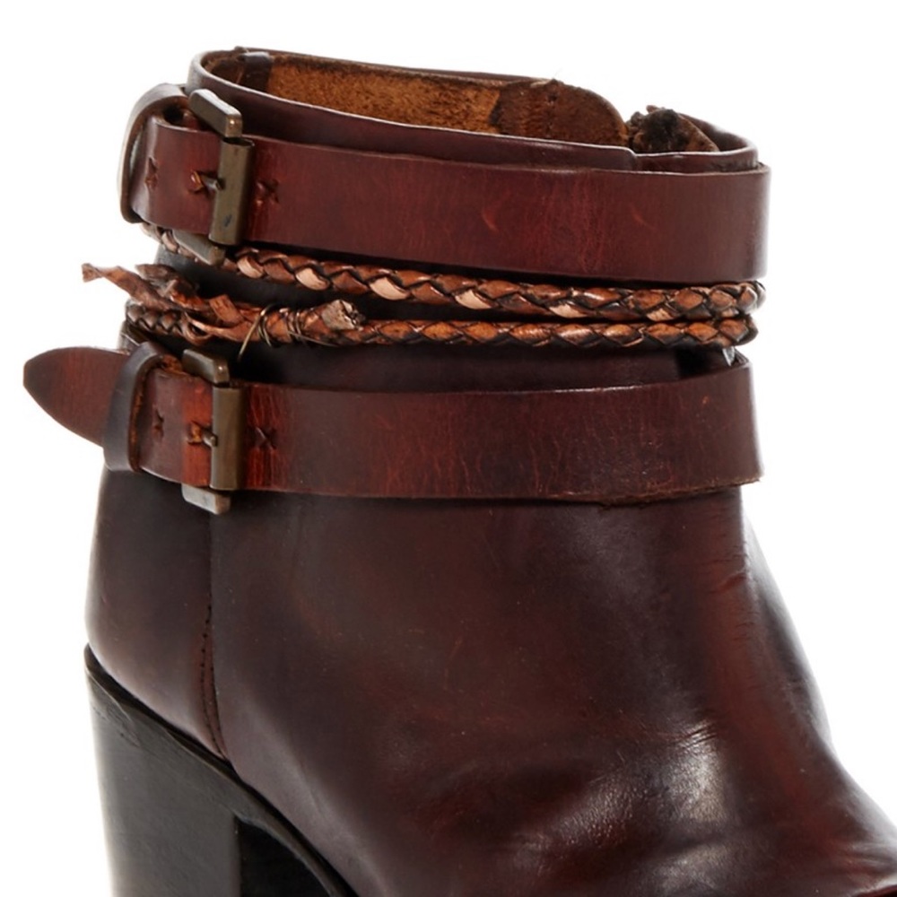 NEW: FREEBIRD BY STEVEN "LION" Leather Ankle Boot - Picture 2 of 5