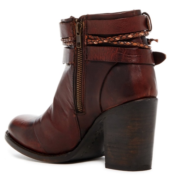 NEW: FREEBIRD BY STEVEN "LION" Leather Ankle Boot - Picture 3 of 5