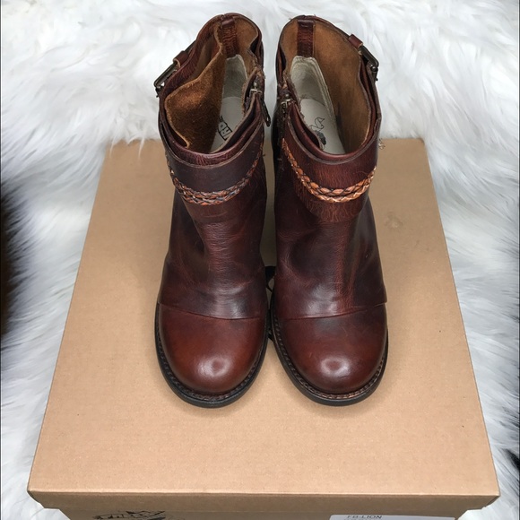 NEW: FREEBIRD BY STEVEN "LION" Leather Ankle Boot - Picture 4 of 5