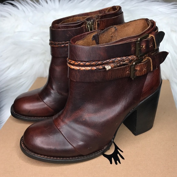 NEW: FREEBIRD BY STEVEN "LION" Leather Ankle Boot - Picture 5 of 5