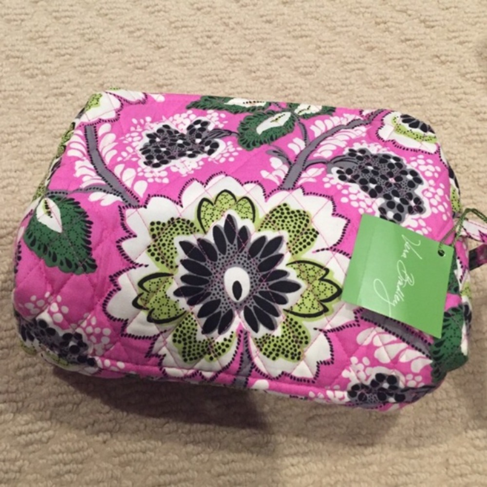NWT Vera Bradley large cosmetic bags