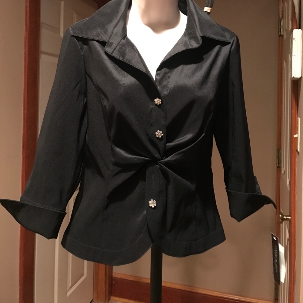 Jackie Jon evening wear blouse