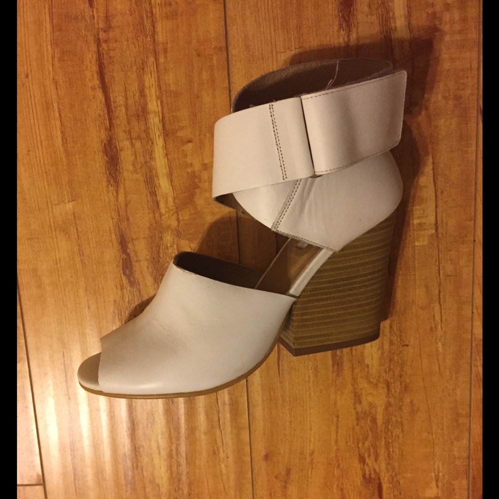 White topshop heels