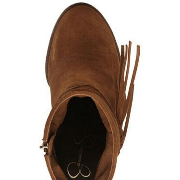 Jessica Simpson Sesley Canela Brown Suede Boot - Picture 3 of 6