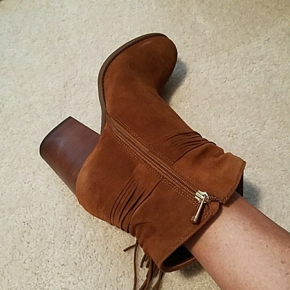 Jessica Simpson Sesley Canela Brown Suede Boot - Picture 5 of 6