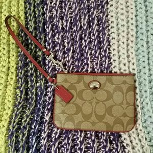 Coach wristlet