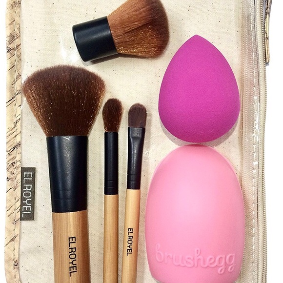 Perfect Makeup Brush/Sponge Carry Kit w/bag - Picture 2 of 4