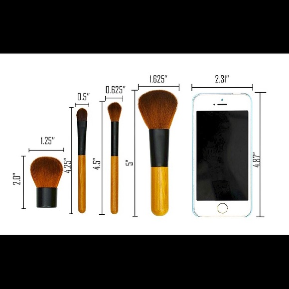 Perfect Makeup Brush/Sponge Carry Kit w/bag - Picture 4 of 4