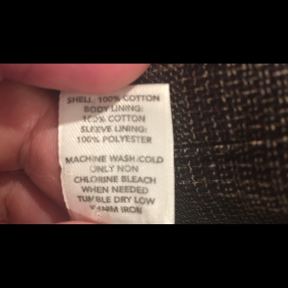 ANN TAYLOR LOFT herringbone flounce fringe blazer - Picture 6 of 8