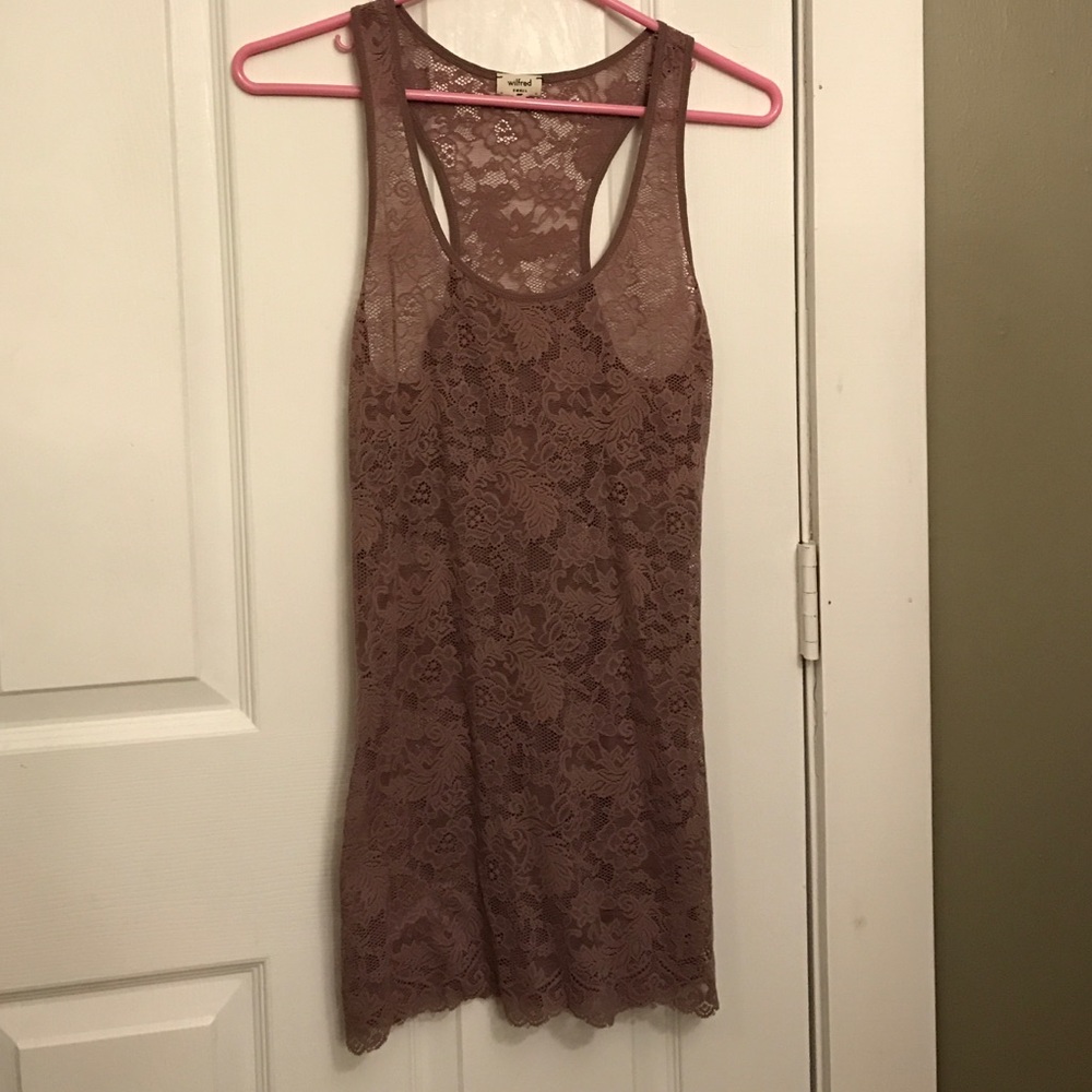 Aritzia Lace Tank