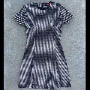 Black And White Checkered Dress