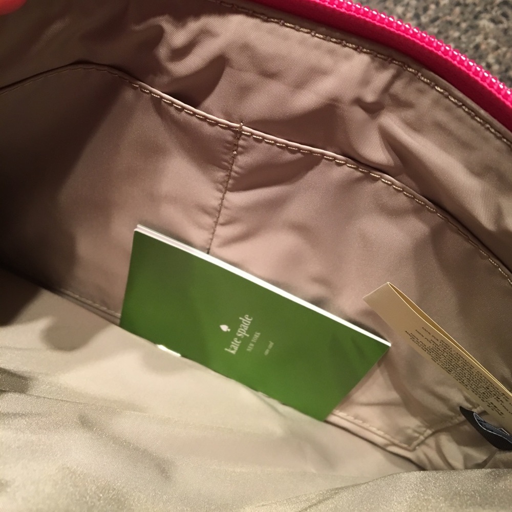 NWT Kate Spade♠️Pinksaphre Metro Spade Lg Pouch♠️ - Picture 5 of 5