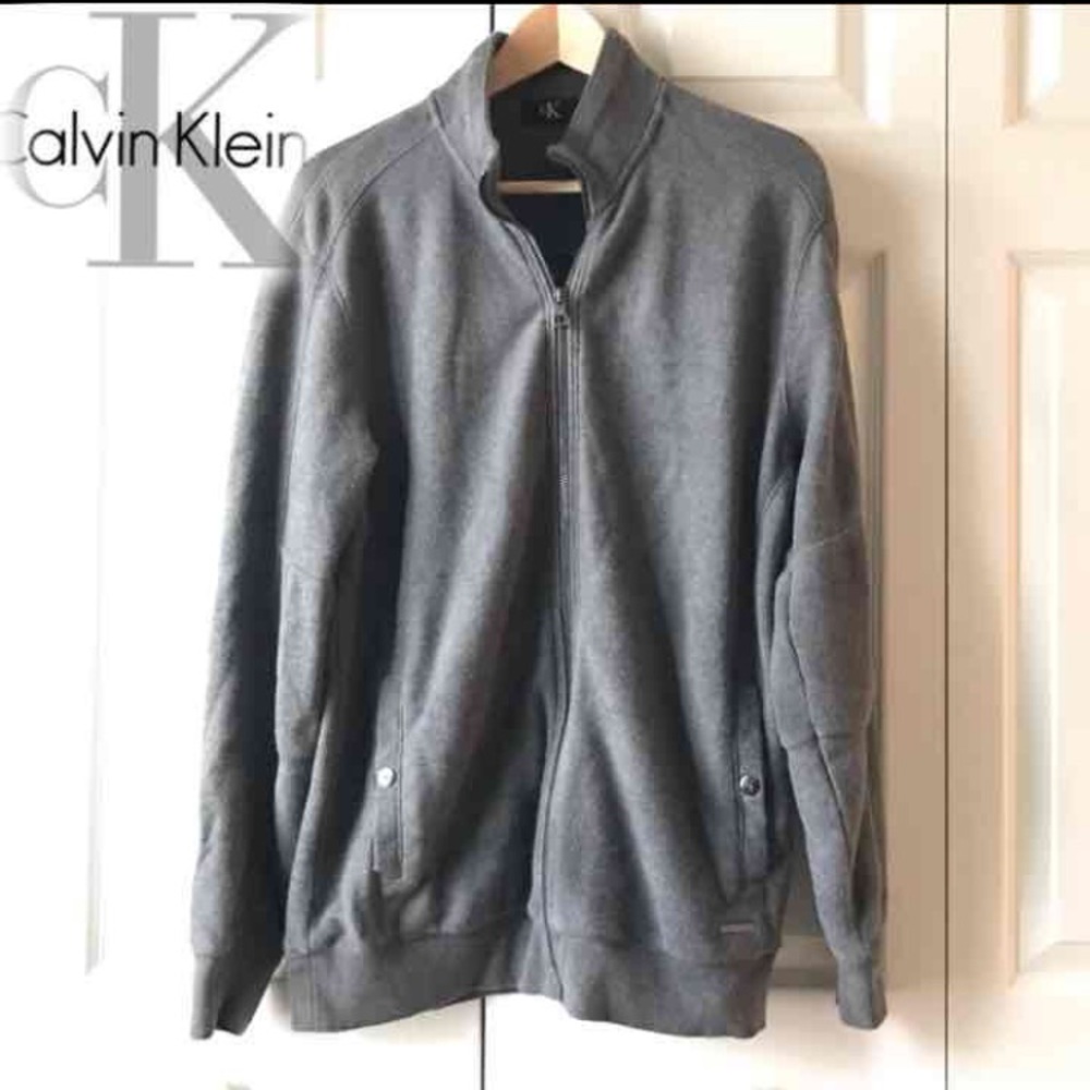 Men's Calvin Klein zip sweater