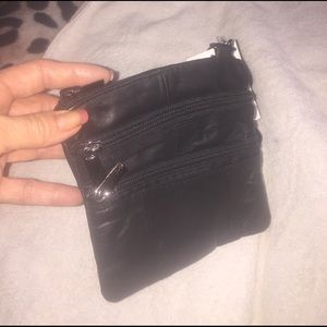 Small leather purse