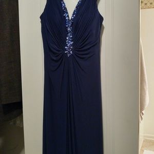 Blue Davids Bridal dress . Beautiful dress worn
