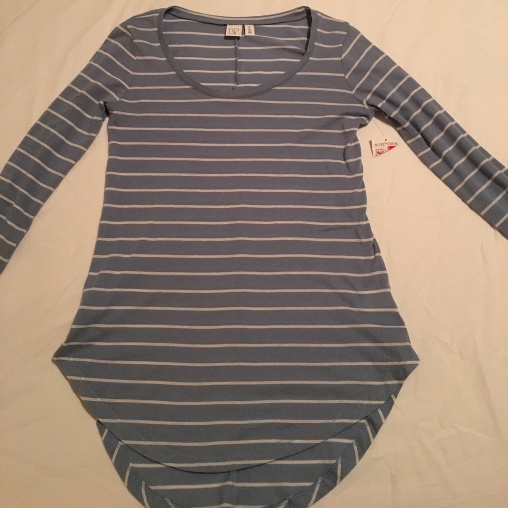 BP high low swoop neck