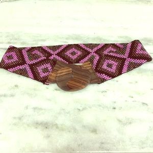 Beaded belt