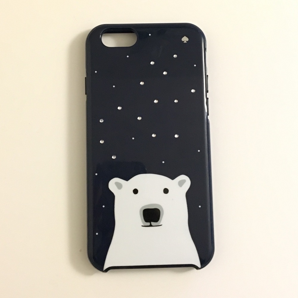 Kate Spade iPhone 6/6s case Polar Bear!
