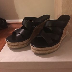 Last chance!! Jimmy Choo Wedge Sandals