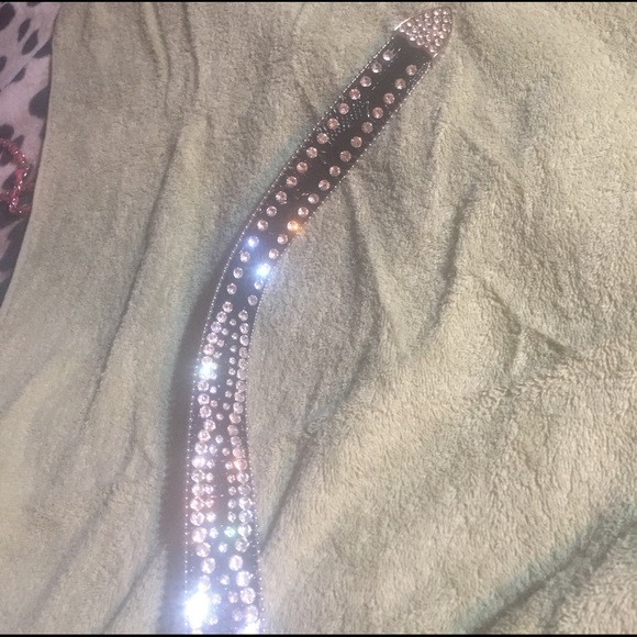 Western bling belt