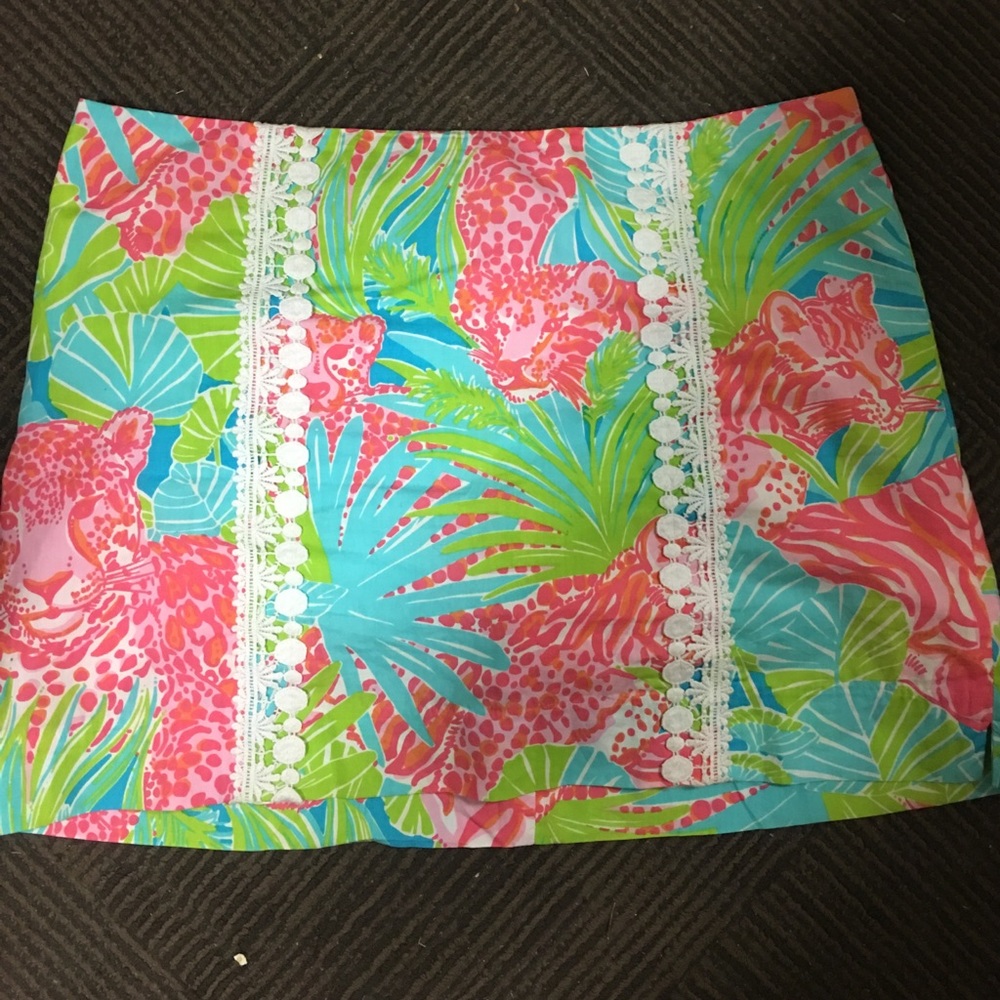 Lilly Pulitzer Animal print skirt