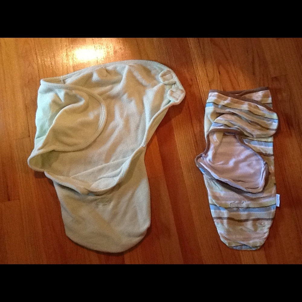 (2) Brand New Summer Infant/Newborn Swaddle Me!!