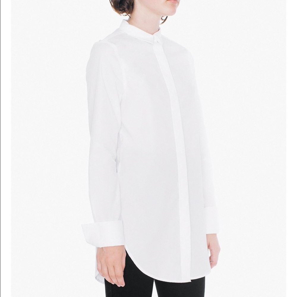 American Apparel Poplin Oversize Shirt