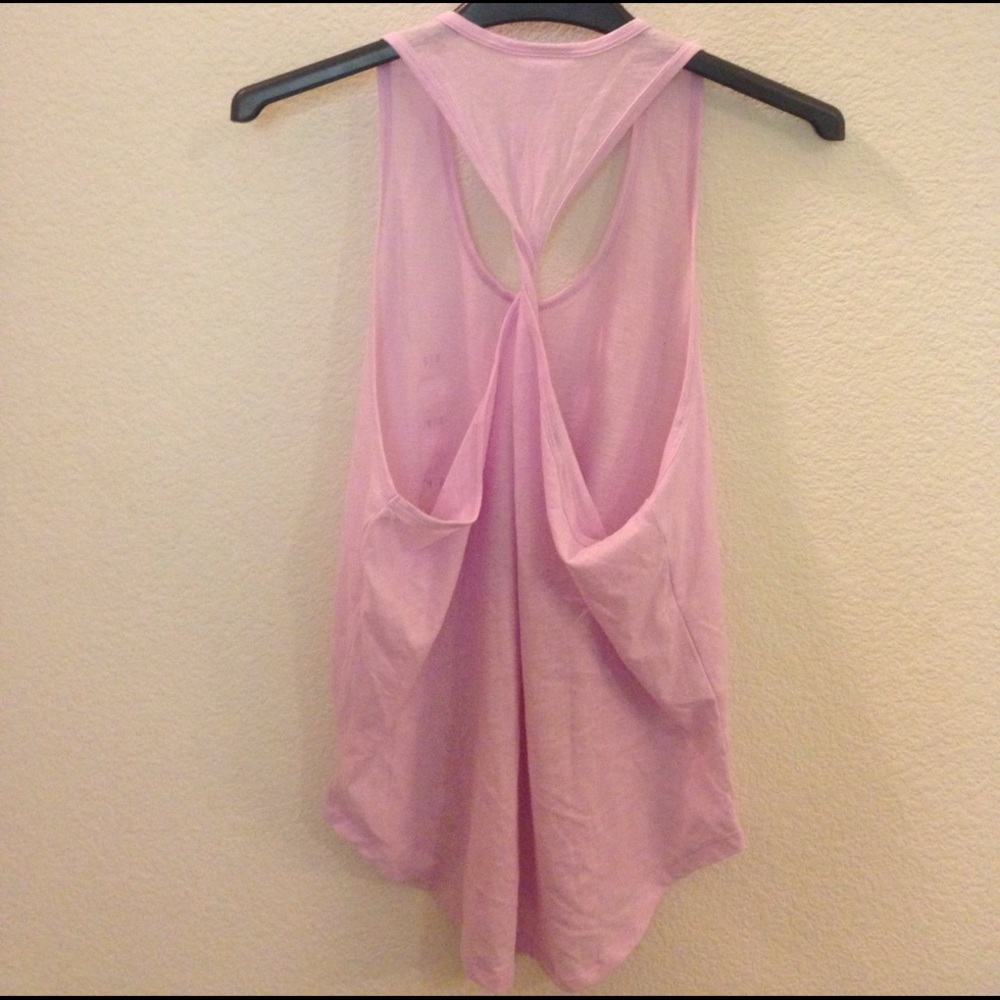 ππ PINK Victoria's Secret twisted racer back top - Picture 4 of 6
