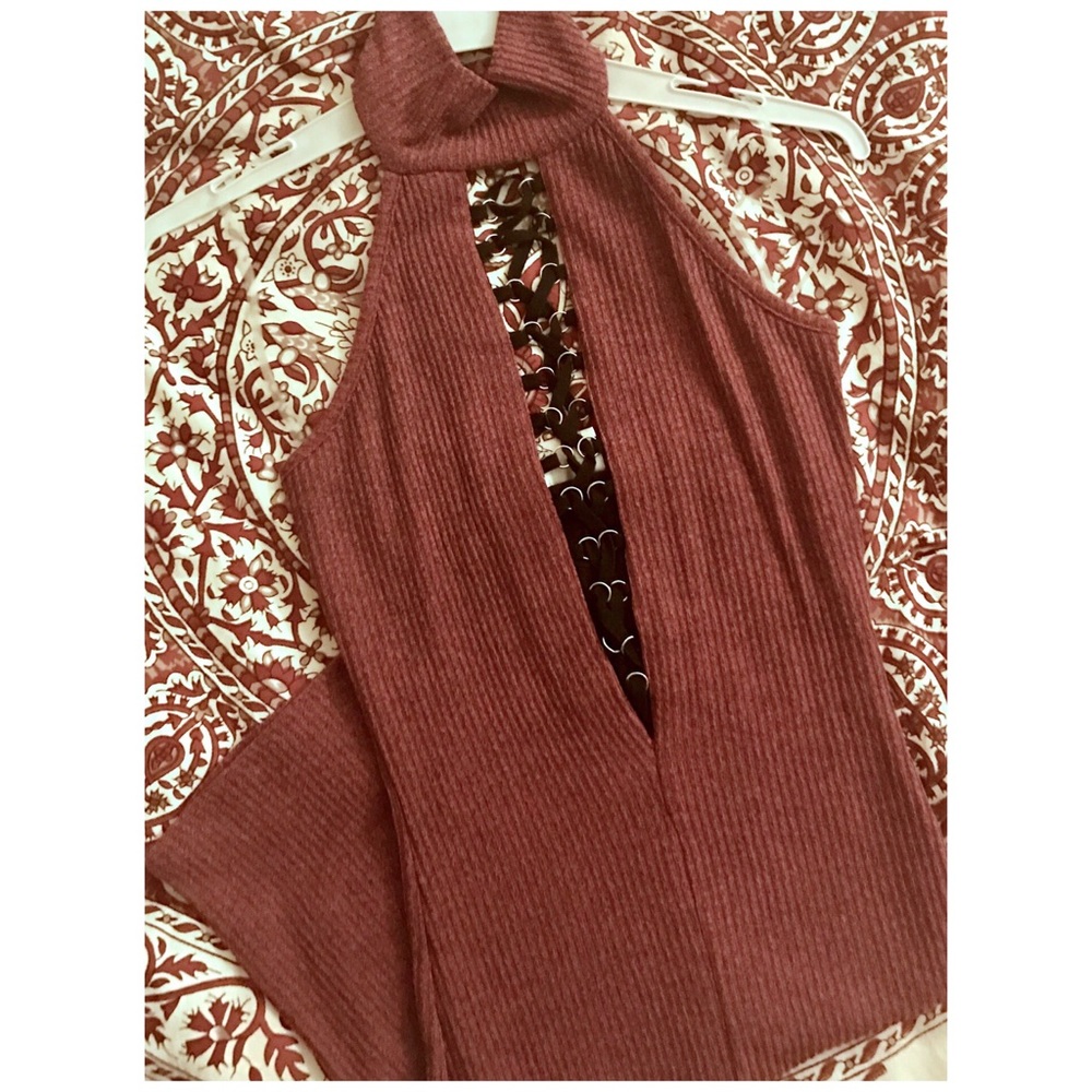 ❗️DELETING TODAY Sexy Backless Lace Up Dress - Picture 2 of 3