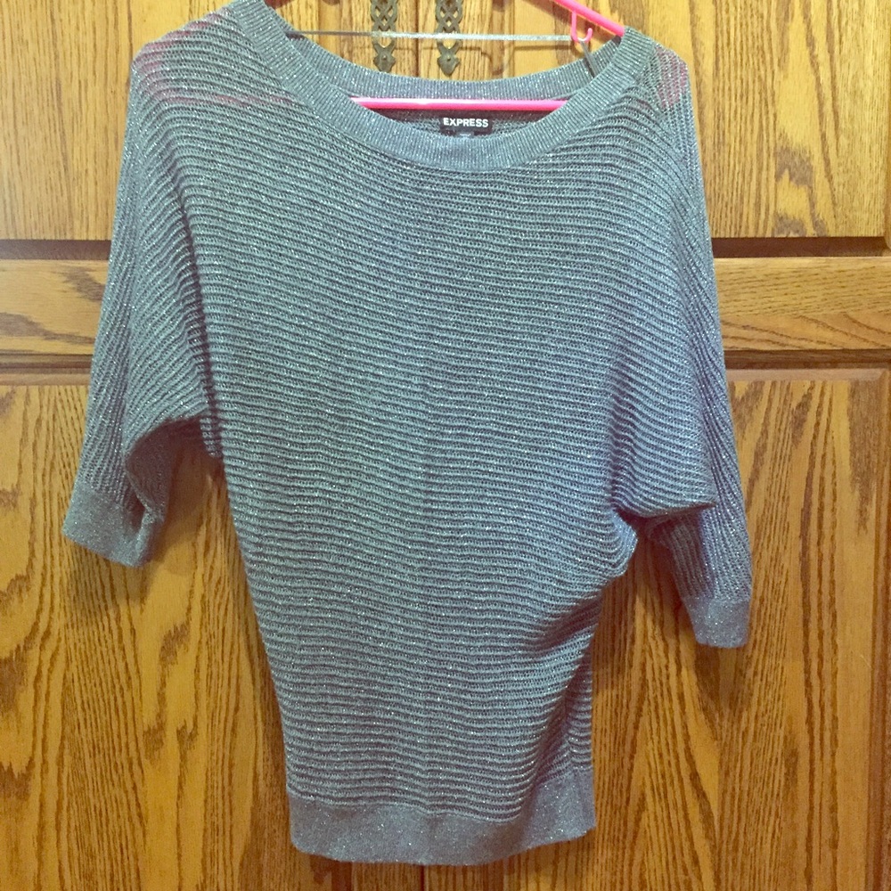 Sparkly slouch top