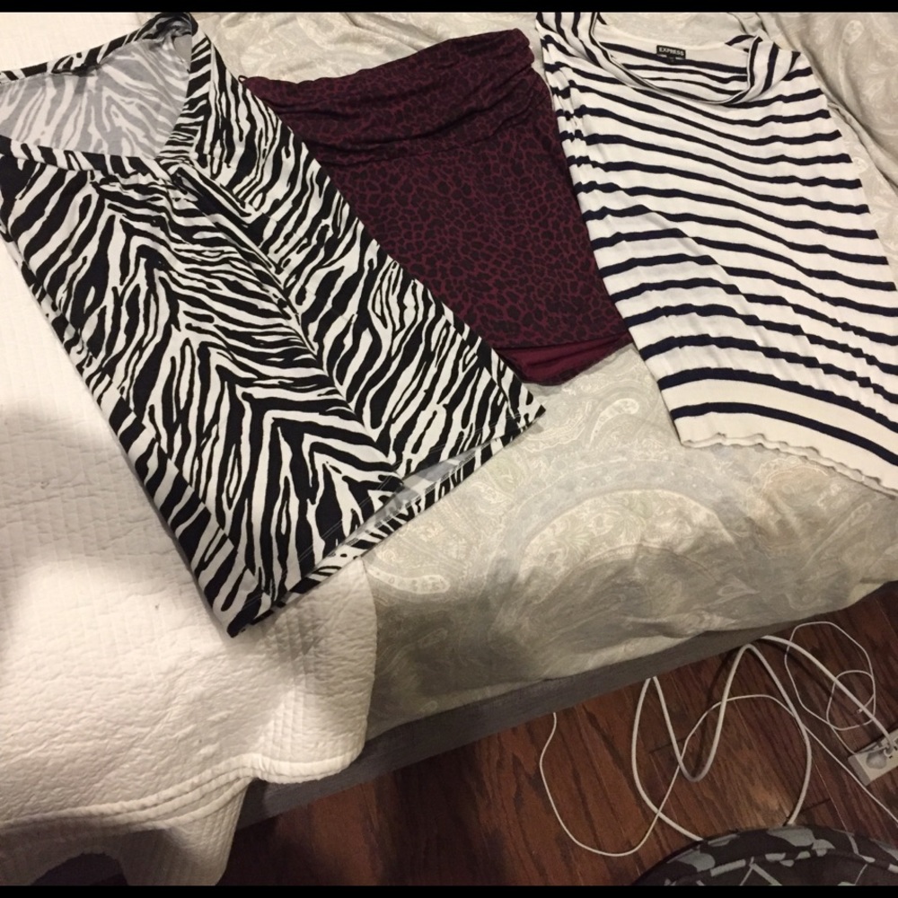 Lot of Three Express Shirts