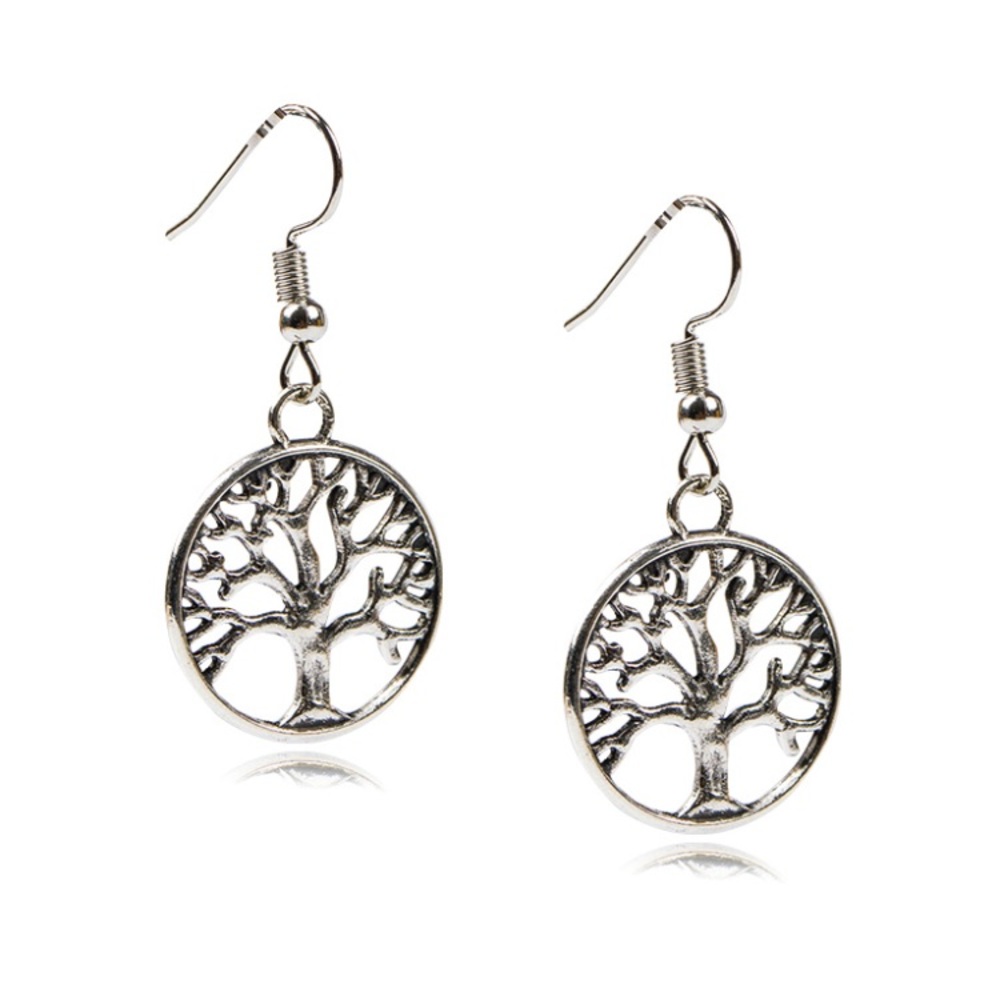 SALE! 50% off! 💛Silver tree of life earrings