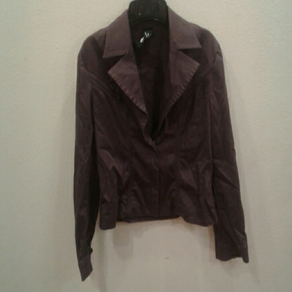 Brown Fabric Jacket