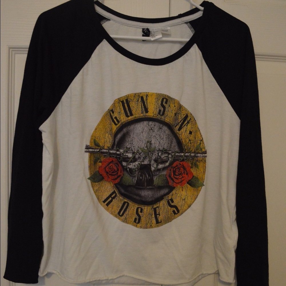 guns and roses long sleeve shirt
