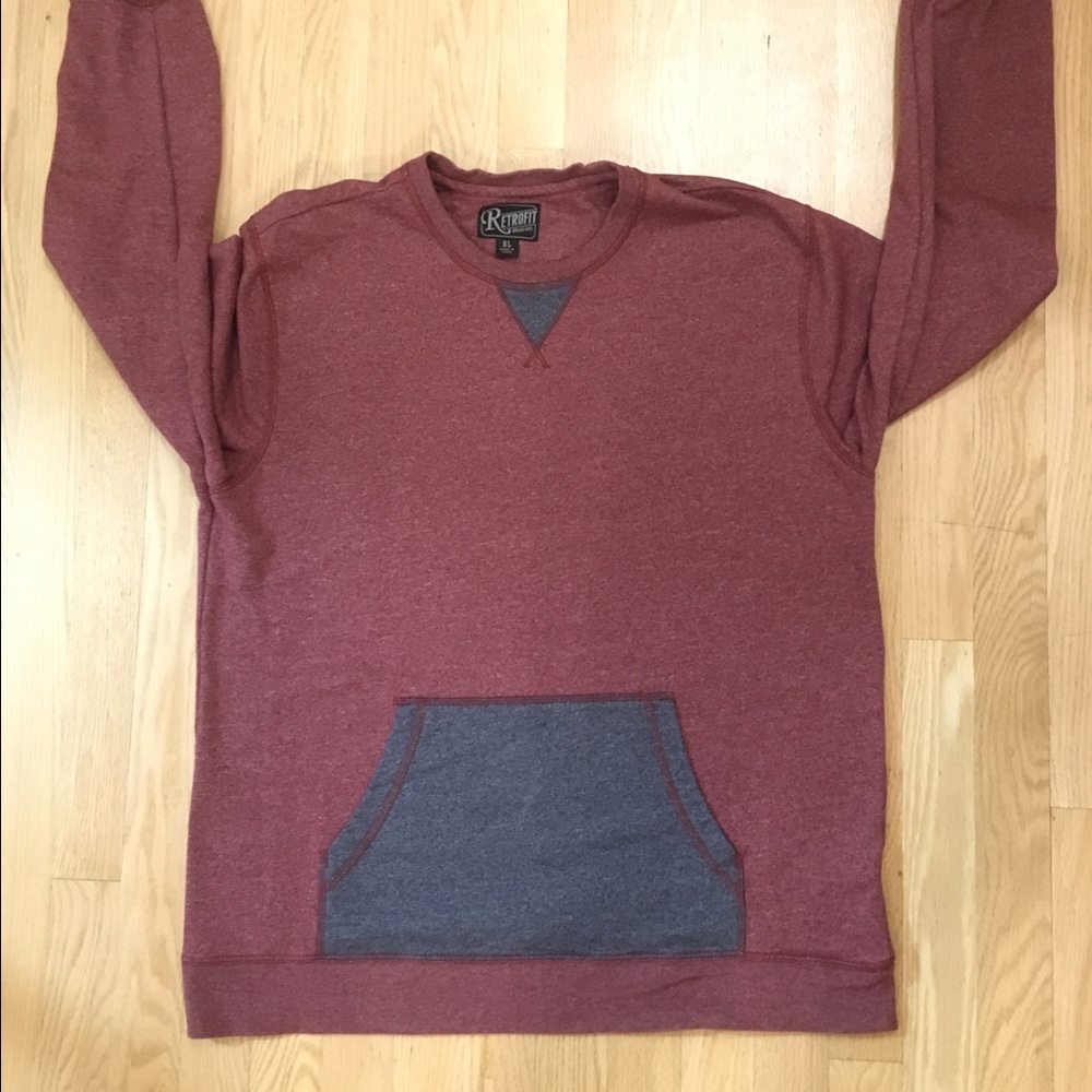 Retrofit Men's Pocket Sweatshirt XL Sweater