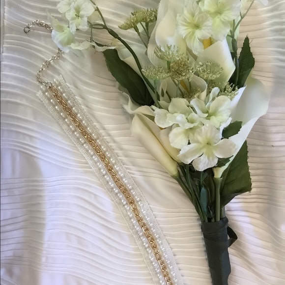 Pearl and gold choker - Picture 3 of 4