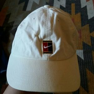 White Nike hat