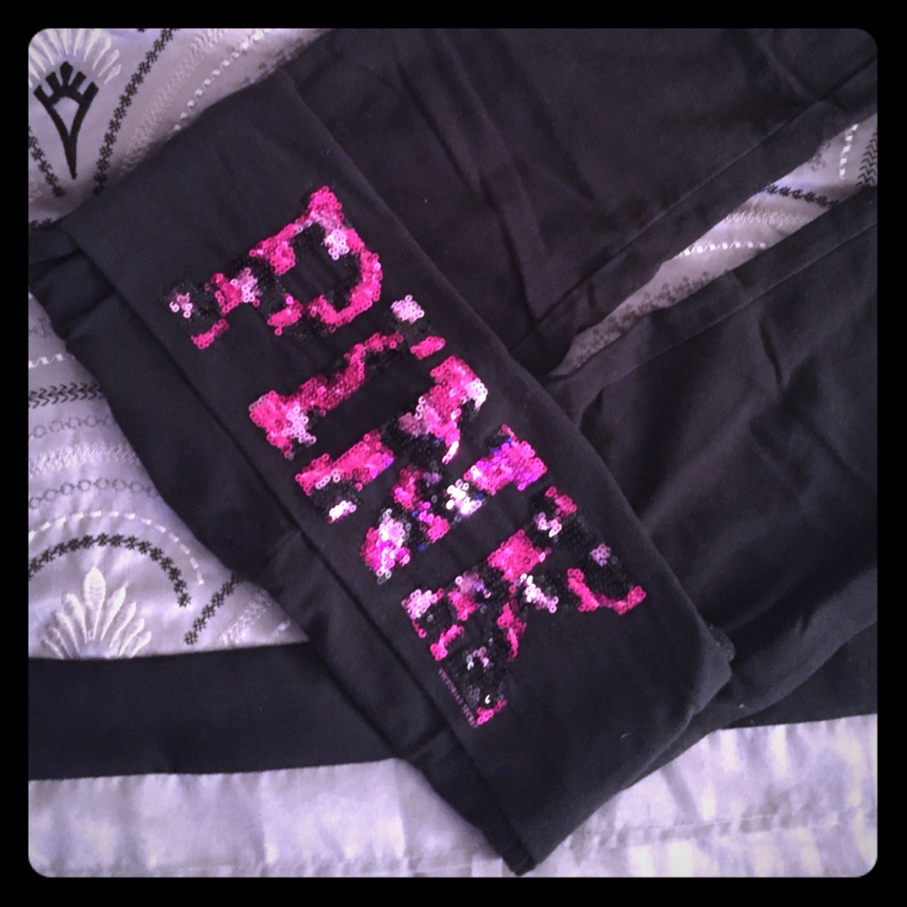 PINK VS yoga crop pants