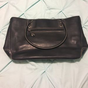 Black laptop bag