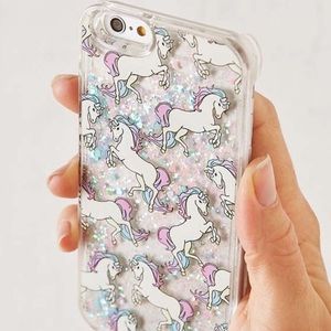 Skinny dip unicorn case