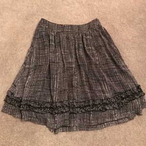 Black and white Hanna and Gracie skirt
