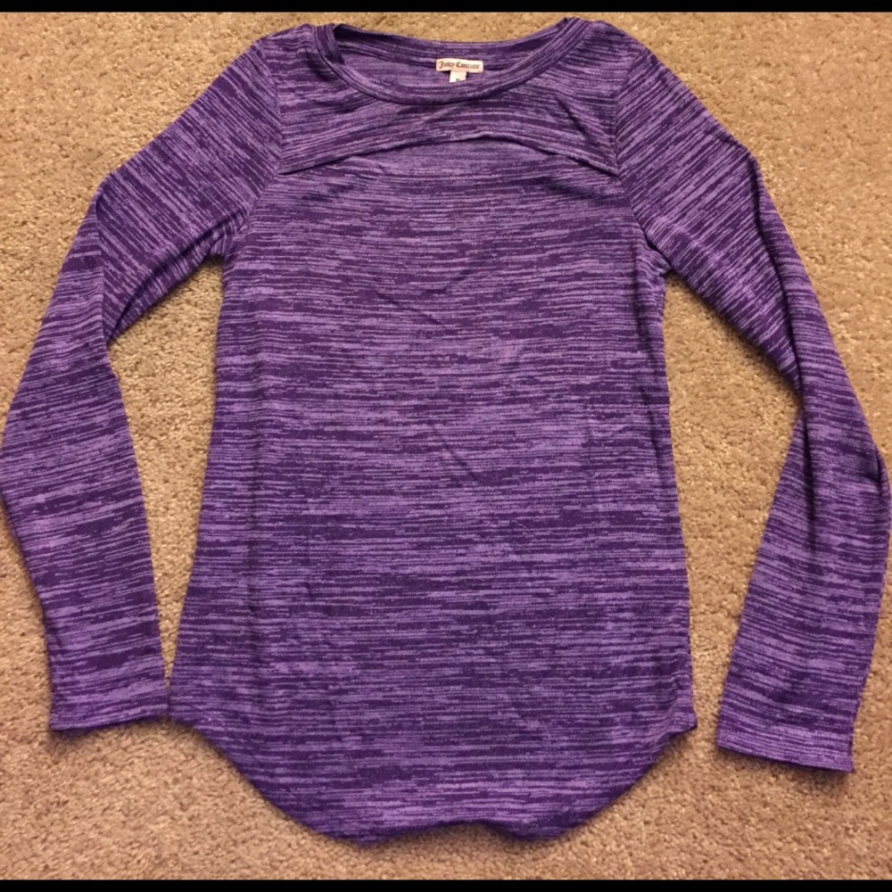 Juicy Couture purple top