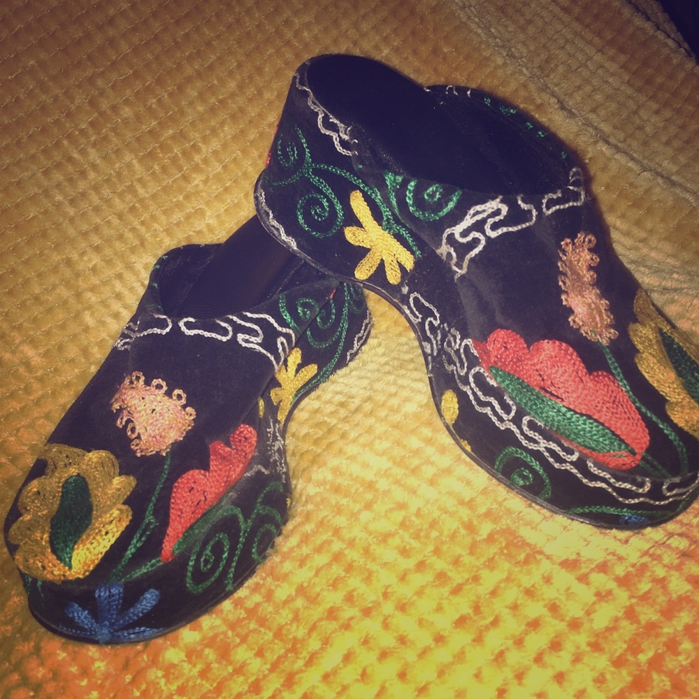 Clogs. No box, worn only a few times