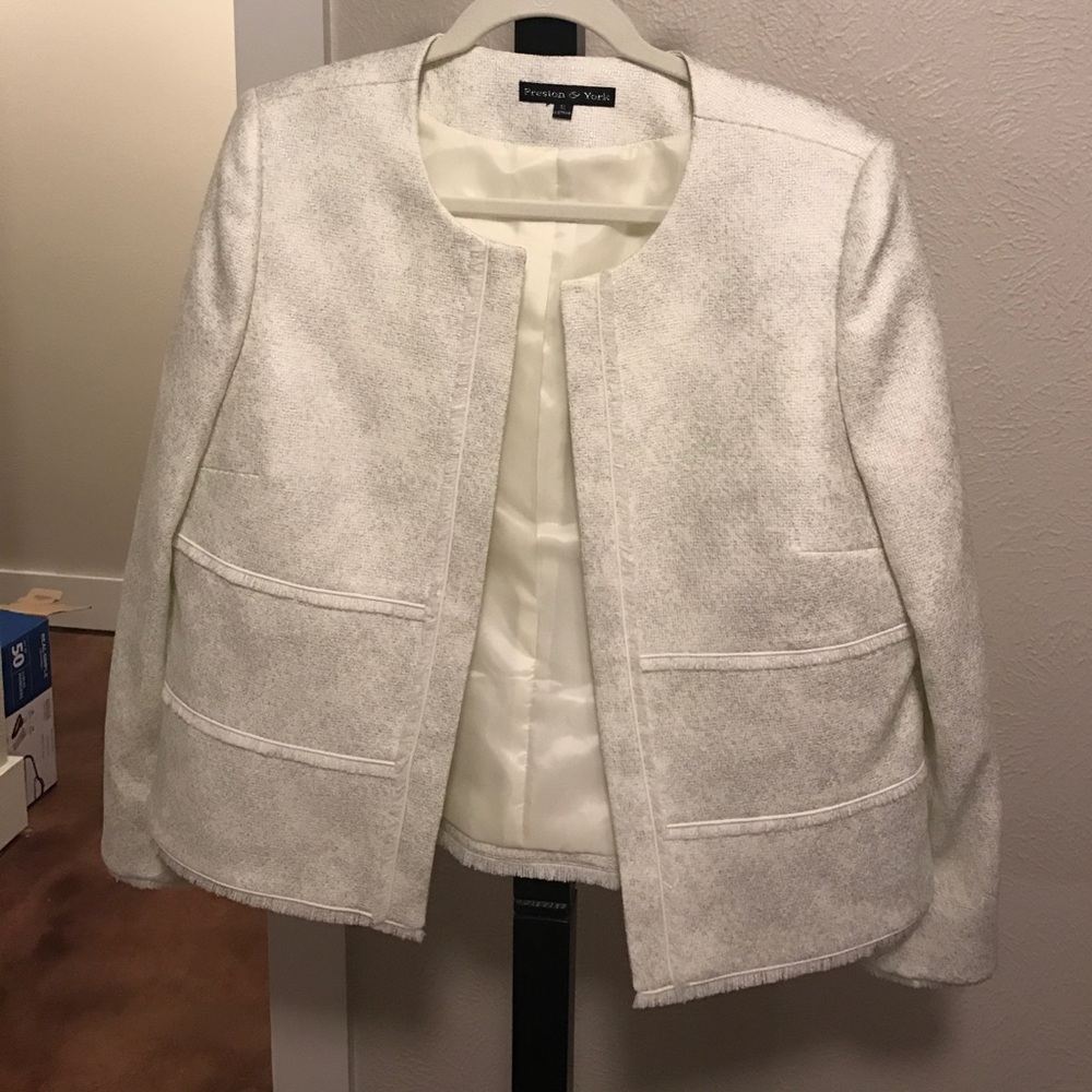 White blazer