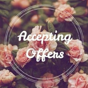 Accepting reasonable offers!