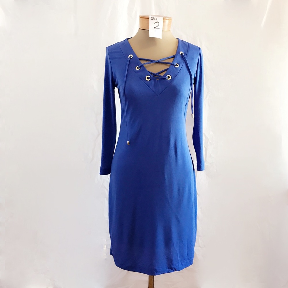Chelsea & Theodore Chambray shirt dress