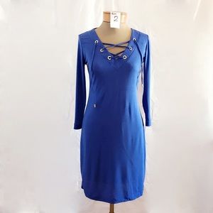 Chelsea & Theodore Chambray shirt dress