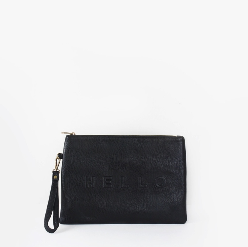 Hello and Goodbye clutch
