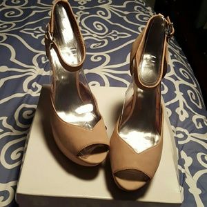 Bakers - Pink Sweetheart platform heel